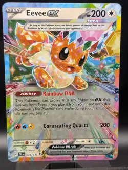 Pokemon Eevee ex 075/131 SV Prismatic Evolutions Double Rare Holo English 200HP - Image 1