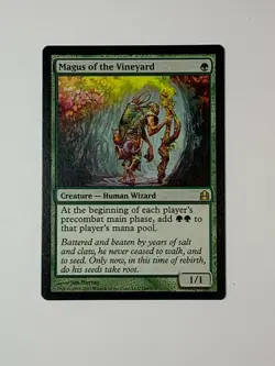 MTG - 1x Magus of the Vineyard - Commander 2011 - NM - Rare Green - Magic Ramp - Image 2