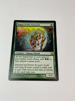 MTG - 1x Magus of the Vineyard - Commander 2011 - NM - Rare Green - Magic Ramp - Image 3