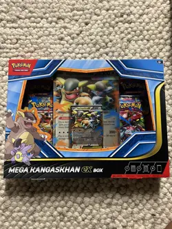 Pokemon TCG - Mega Evolution Mega Kangaskhan Ex Collection Box - SEALED - Image 1