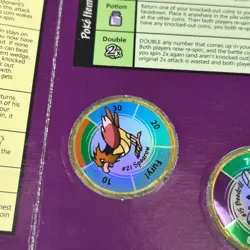 1999 Pokemon Battling Coin Game Hasbro Charizard #06 Beedrill #15 Spearow #21 - Image 4