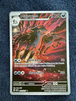 Pokemon TCG: Mightyena 243/217 Ascended Heroes Near Mint Pack Fresh - Image 1