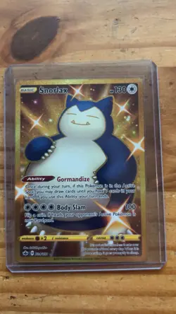 Snorlax 224/198 Secret Rare Holo, Chilling Reign SWSH06 English 130HP - Image 1