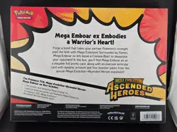 Pokemon Ascended Heroes - Mega Emboar EX Box Sealed Near Mint Condition Box - Image 2