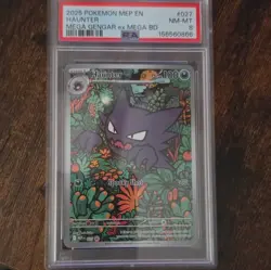 The Pokemon Company Pokemon TCG Haunter Me: Mega Evolution Promo 027 Holo PSA 8 - Image 1