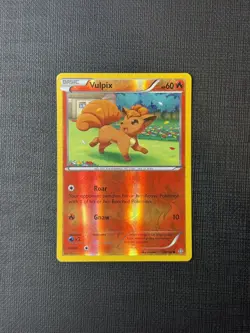 Vulpix 20/160 Common Primal Clash Pokemon Reverse Holo Lightly Played - Image 1