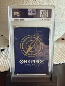 Namco One Piece Kingdoms of Intrigue Trebol Alt Art Foil EN PSA 10 OP04-030 - Image 2