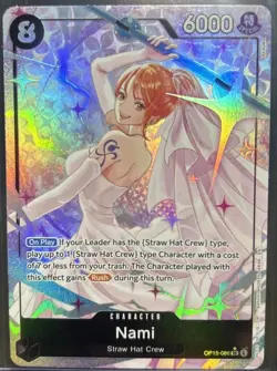 Nami OP15-086 Alt Art OP15-086 One Piece Adventure on Kami's Island bonus cards - Image 1