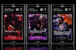 One Piece OP09 TAG 9 Lot Shanks OP09-004 Law OP09-069 Teach OP09-093 - Image 1