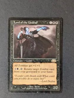 MTG - 1x Lord of the Undead - Planeshift LP - Vintage - Rare Magic The Gathering - Image 2