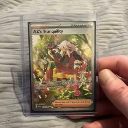 AZs Tranquillity Pokemon TCG 120/086 SIR Chaos Rising English pack fresh - Image 1
