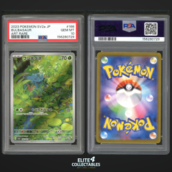Bulbasaur 166/165 - PSA 10 (sv2a - Pokemon Card 151) - Image 1