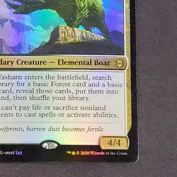 MTG 1x Yasharn, Implacable Earth - Zendikar Rising - NM Foil Magic The Gathering - Image 4