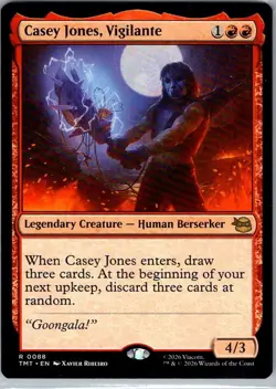 MAGIC: THE GATHERING CASEY JONES, VIGILANTE 0088 TEENAGE MUTANT NINJA TURTLES - Image 1