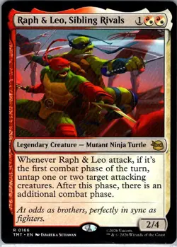 MTG - RAPH & LEO, SIBLING RIVALS 0166 TEENAGE MUTANT NINJA TURTLES - Image 1