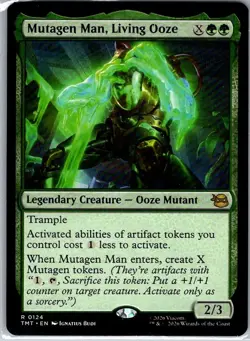 MAGIC: THE GATHERING MUTAGEN MAN, LIVING OOZE 0124 TEENAGE MUTANT NINJA TURTLES - Image 1