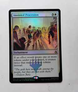 MTG Anointed Procession #002/269 Amonkhet Rare Foil Enchantment - Image 1