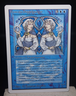 Vesuvan Doppelganger - Unlimited MTG Vintage 1993 Magic the Gathering - HP - Image 3