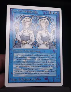 Vesuvan Doppelganger - Unlimited MTG Vintage 1993 Magic the Gathering - HP - Image 4
