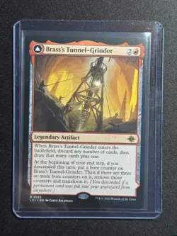The Lost Caverns of Ixalan Brass's Tunnel-Grinder #135 MTG NM - Image 1
