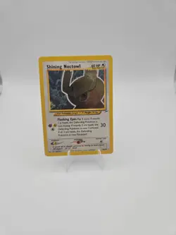 Pokemon Card: Shining Noctowl 110/105 Neo Destiny Set Vintage Ultra Rare - Image 3