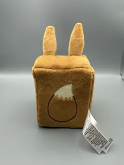 Pokemon Eevee Plush Flip Top Deck Box 60ct Standard Card Holder Brown/Cream - Image 3