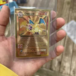 Pokemon Charizard 4/102 Celebrations Gold Metal UPC 2021 - Image 2