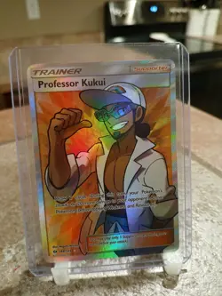 Pokemon TCG Professor Kukui Full Art Trainer Sun & Moon 148/149 (LP) - Image 1
