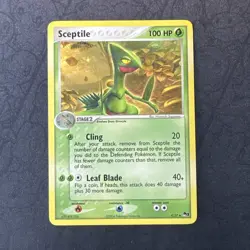 Sceptile 004/017 POP Series 1 Rare Pokemon - Image 1