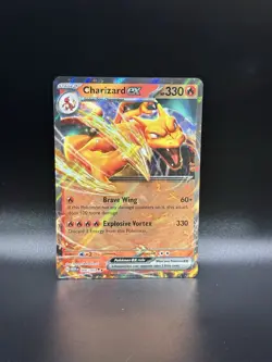 Charizard ex 006/165 Double Rare 151 Pokemon Holo Near Mint - Image 1