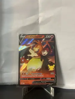 Lance's Charizard V SWSH133 Pokemon Sword and Shield Promo NM - Image 1