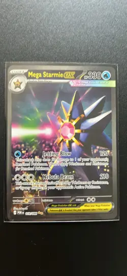 2026 Pokemon Perfect Order Mega Starmie ex Special Illustration Rare #118/088 - Image 1