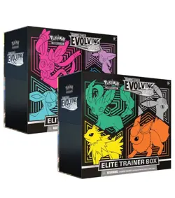 Pokemon Evolving Skies Sword Shield Elite Trainer Box ETB Set of 2, Sealed - Image 1