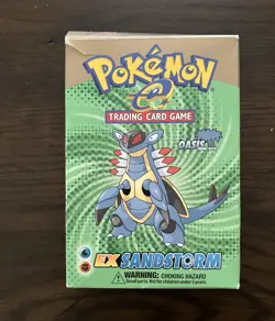 Nintendo Pokemon TCG EX Sandstorm Oasis Theme BOX ONLY English 2003 - Image 1