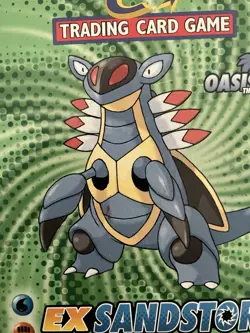 Nintendo Pokemon TCG EX Sandstorm Oasis Theme BOX ONLY English 2003 - Image 2