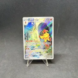 Pokemon Armarouge Illustration Rare Full Art Holo 203/198 SV01 130 HP nm - Image 1