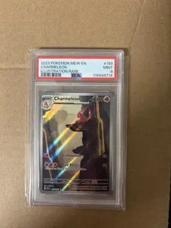 2023 Pokemon Charmeleon #169/165 Scarlet & Violet 151 Illustration Rare PSA 9 - Image 1