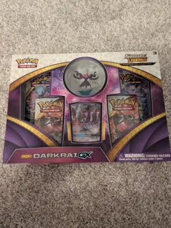 Pokemon TCG Shiny Darkrai GX Shining Legends Figure Box - SEALED - 2018 - Image 1