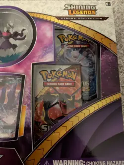Pokemon TCG Shiny Darkrai GX Shining Legends Figure Box - SEALED - 2018 - Image 4
