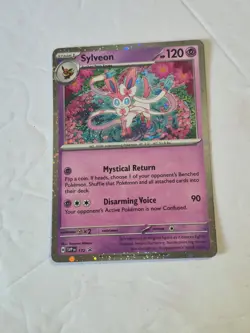 Sylveon (Cosmos Holo) 172 Holo Promo Scarlet & Violet Promo Pokemon Holo NM - Image 1