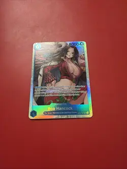 Boa Hancock OP07-051 - One Piece TCG English - SR Super Rare Foil NM Near-Mint - Image 2