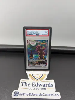 Pokemon 2021 Umbreon VMAX 215/203 Alt Art Secret Rare Evolving Skies PSA 9 - Image 1