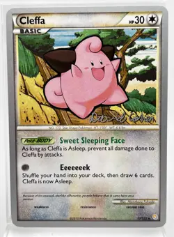 Cleffa 17/123 Pokemon Card 2011 World Championship Deck David Cohen Regular LP - Image 1