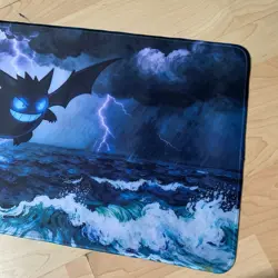 Gengar Bat Rubber Playmat Play Mat For Tcg Trading Card Game Pokemon Mouse Pad - Image 3