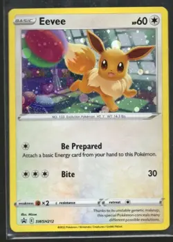 Eevee Holo Promo SWSH: Sword & Shield Promo Cards SWSH212 NM - Image 1