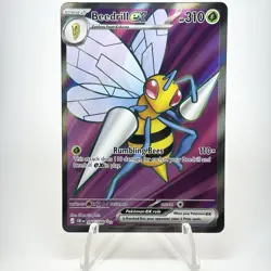 Beedrill EX Ultra Rare 98/86 Chaos Rising Pokemon TCG Card Near Mint - Image 1