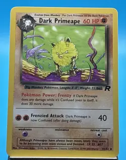Dark Primeape - 43/82 - Uncommon - Team Rocket - Pokemon Card - Image 1
