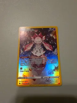 Diancie Pokemon TCG Crown Zenith Galarian Gallery Holo Card GG13/GG70 Ultra Rare - Image 1