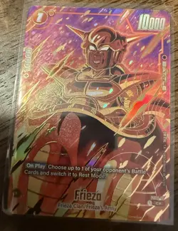 Frieza FS04-11 1st Anniversary Promo Alternate Art Dragon Ball Card Fusion World - Image 1