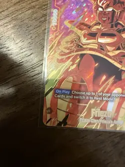 Frieza FS04-11 1st Anniversary Promo Alternate Art Dragon Ball Card Fusion World - Image 5
